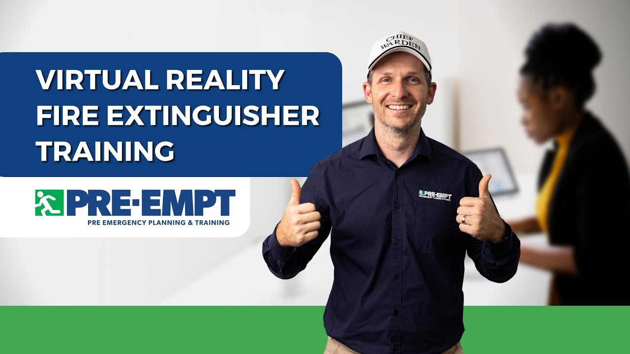 Virtual Reality Fire Extinguisher Training - YouTube