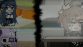 kyoko and sayaka fighting for makoto [] danganronpa thh [] (implied) naegiri/naezono