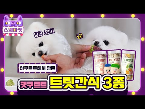 대박.. 한국 야쿠르트에서 만든 반려동물 간식?!🐶🐺 (최대 35%할인은 비밀💸)ㅣ펫쿠르트X스웩마켓