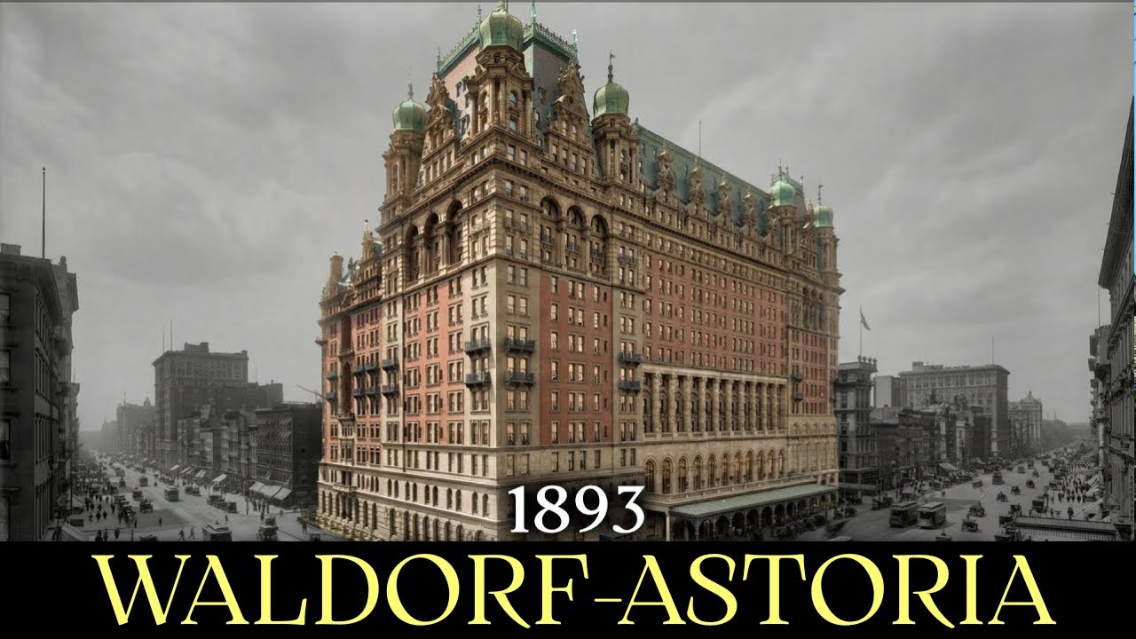 Mroczna historia największego hotelu epoki pozłacanej w Ameryce: Waldorf