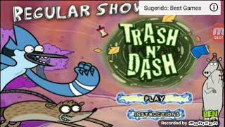 Yes Olde CN Games - Regular Show - Trash N' Dash