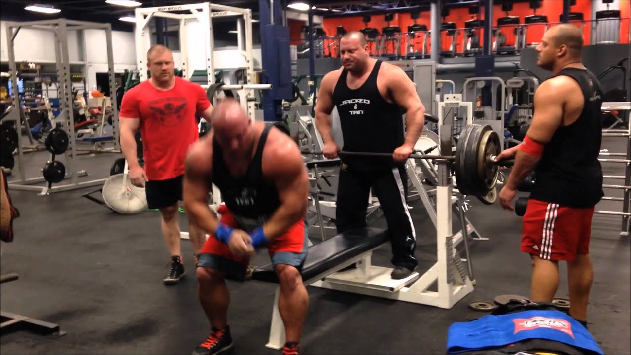 Eric Lilliebridge- Meet prep bench training 475lbs x 5 & 585lbs x 2 Slingshot