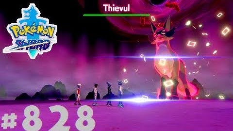 Pokemon Sword Shiny Dynamax Thievul Raid & Catch