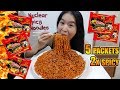 NUCLEAR FIRE NOODLES CHALLENGE • Mukbang •  Eating Show