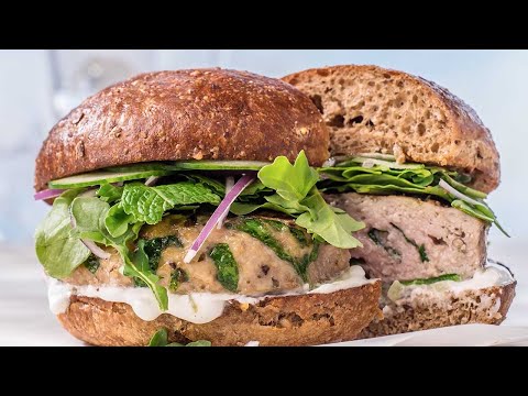 Greek Turkey Burger