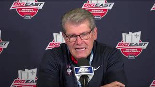 UConn WBB vs. St. John's Big East Quarterfinals Postgame Press Conference (3/6/21)