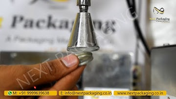 Semi Auto Pneumatic Balm Filling Machine | Balm Filler with heating tank and mixing unit