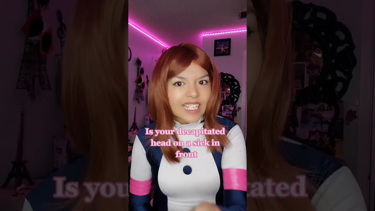 Good lord #bnha #bokunoheroacademia #mha #myheroacademia #uraraka #uravity #anime #cosplay #weeb