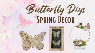 Beautiful Butterfly DIYs/ Spring DIYs/