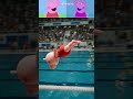 Peppa Pig X Gummibärchen Olympischer Schwimmwettbewerb Peppapig Gummybear