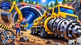 Real JCB Construction Games 2026 – City Tunnel Builder Excavator Sim |AndroidGameplay screenshot 5