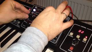 Stereoping Sixtweak Synth Controller for Sequential Circuits Sixtrak in action