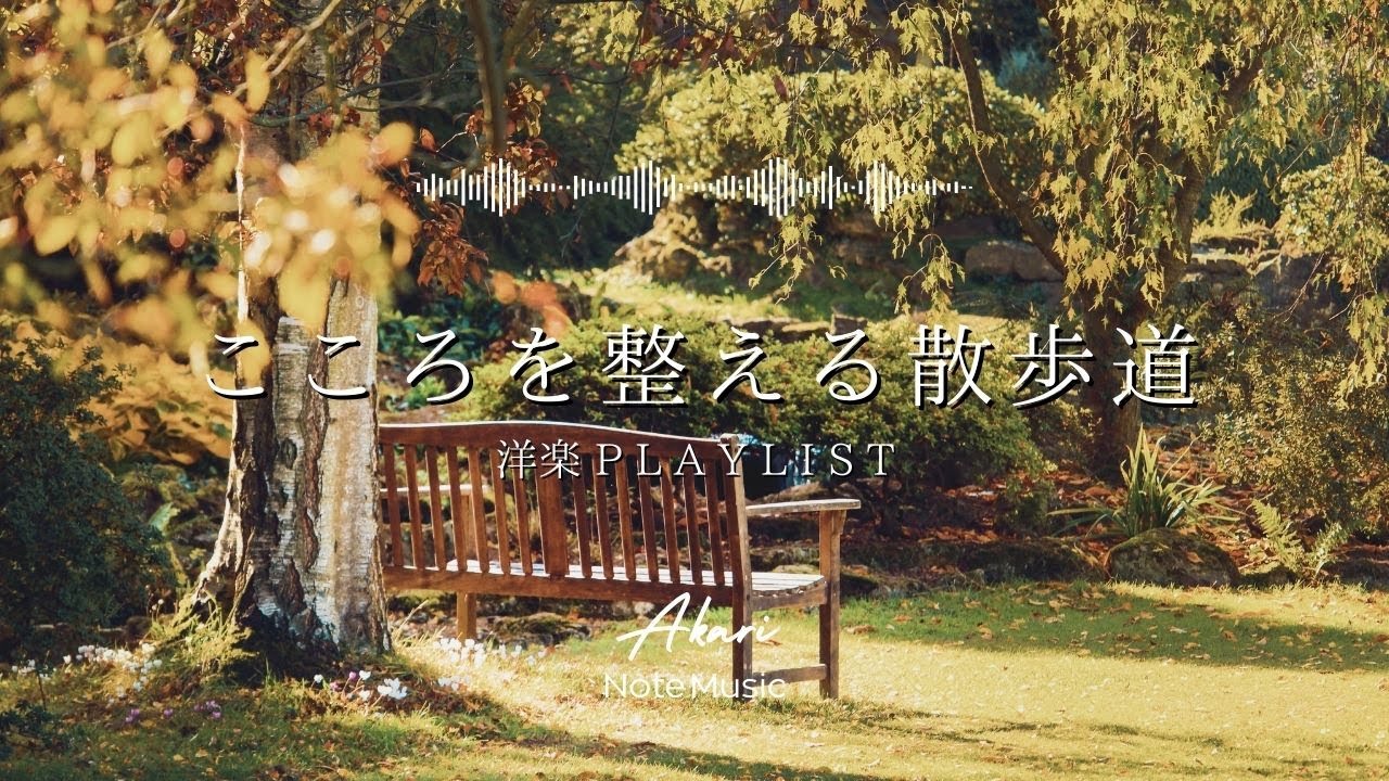 【洋楽】心を整える散歩道｜Acoustic Chill｜作業用BGM｜Chill & Relax