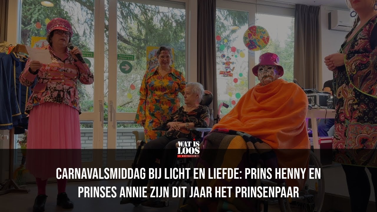 CARNAVALSMIDDAG BIJ LICHT EN LIEFDE: PRINS HENNY EN PRINSES ANNIE ZIJN DIT JAAR HET PRINSENPAAR
