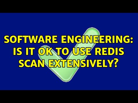 Software Engineering: Is it ok to use redis scan extensively?