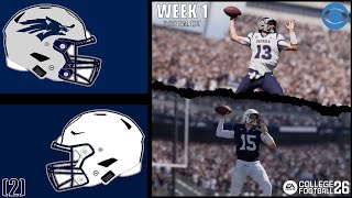 Nevada vs. (2) Penn State | Week 1 - Simulation | College Football 26