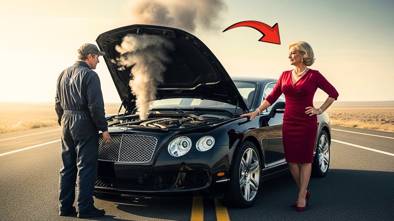 «Solo déjeme ver» — La millonaria dudó del sencillo mecánico… y cometió un gran error.