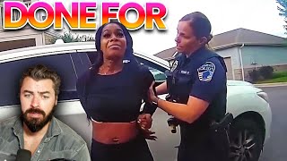 3 Woman Cops vs Entitled Girl