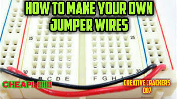 How to make Jumper wires for breadboard, Arduino. ||ELECTRONIC PROJECTS // Diy