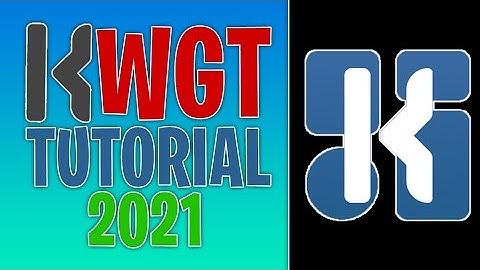 KWGT Latest VERSION 2022 - How to SETUP KWGT Widget 2022!