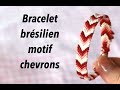 DIY : Bracelet brésilien motif chevrons ✨ Marion Blush