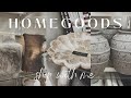 Homegoods shop with me  whats new at homegoods  designer dupes  high end finds