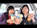 Letting My MOM DECIDE My BOBA ORDER! Trying Mom's FAVORITE Boba Drinks *send help*