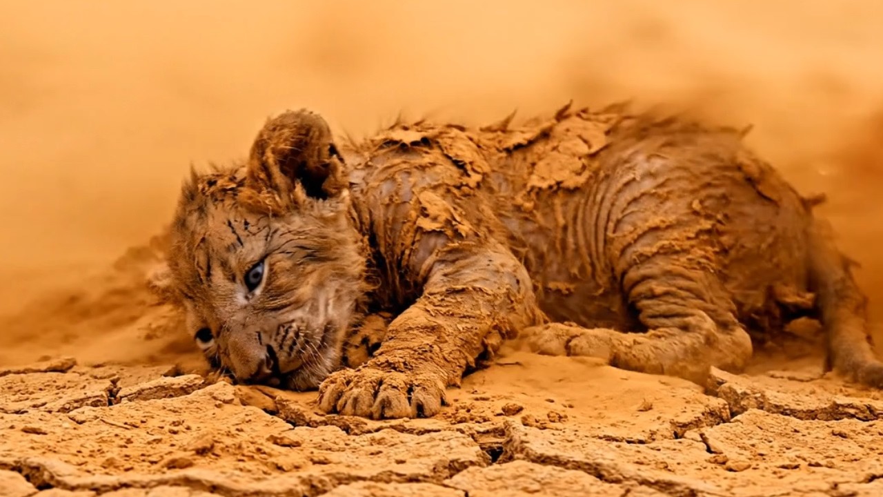 Rescuing Abandoned Lion Cub 🌪️ From Dying In Storm To King Of The Wild