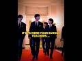 If BTS Were Your School Teachers.. #bts #btsarmy #shorts