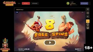 Anderthals Free Spins - Big Win on Microgaming Slot Machine screenshot 3