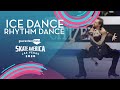 Ice Dance Rhythm Dance | Guaranteed Rate Skate America 2020 | #GPFigure