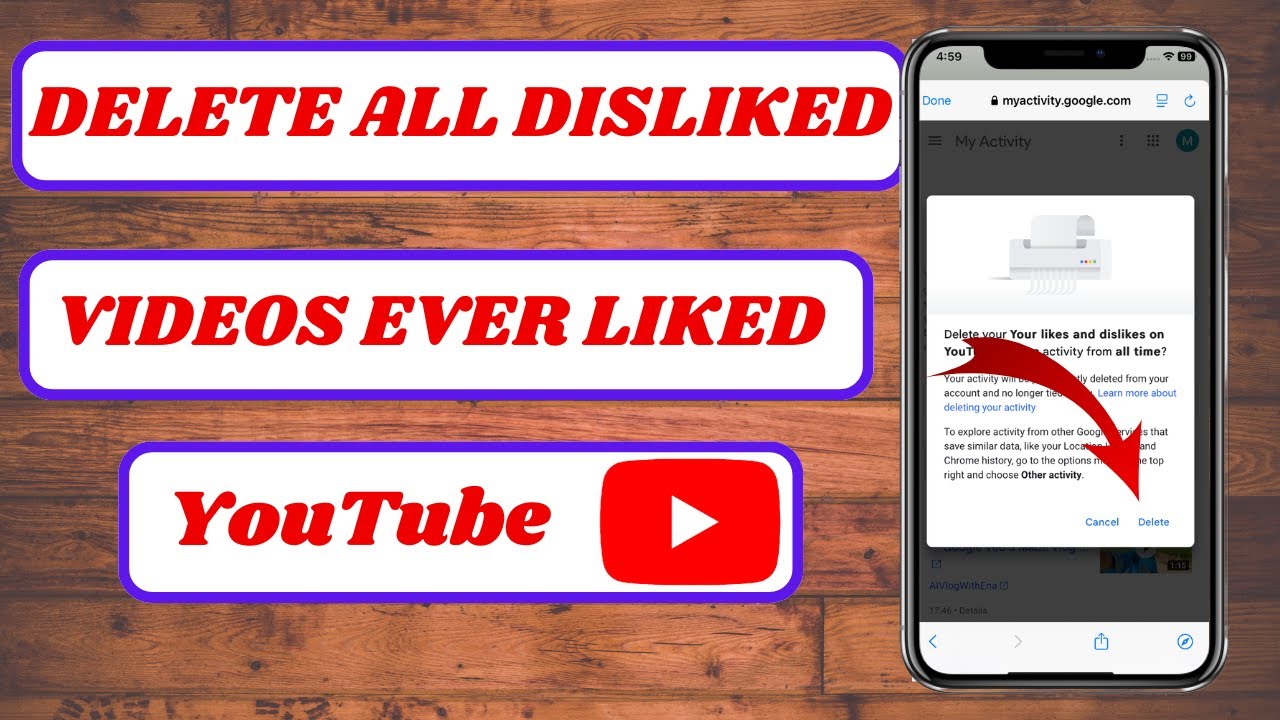 how to delete all liked videos on youtube iphone | how to remove all ...
