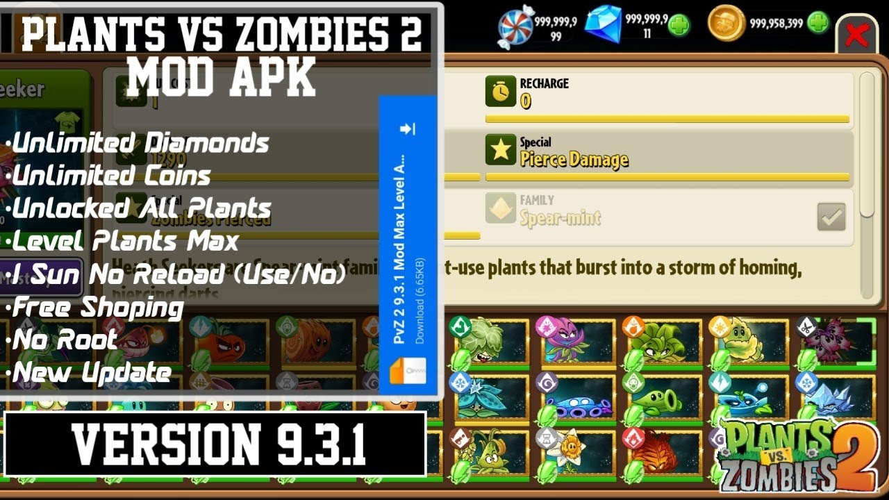 Plants vs. Zombies™ Heroes Mod apk [Unlimited money] download