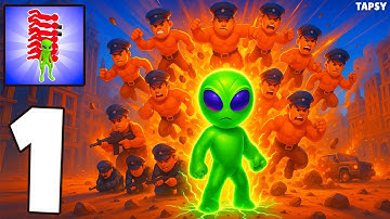 👽Alien Raid Monster Evolution Gameplay Walkthrough Part 1 – Invasion Begins! (Android, iOS)