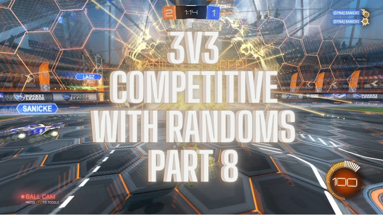 Rocket League | 3v3 with randoms (8) - YouTube
