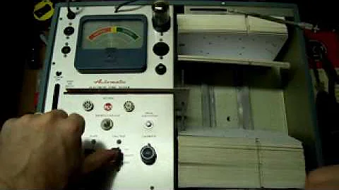 RCA WT-110A Tube Tester