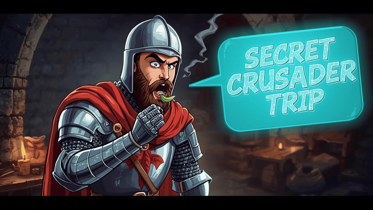 The SECRET Drugs and Forbidden Pleasures of the Crusaders