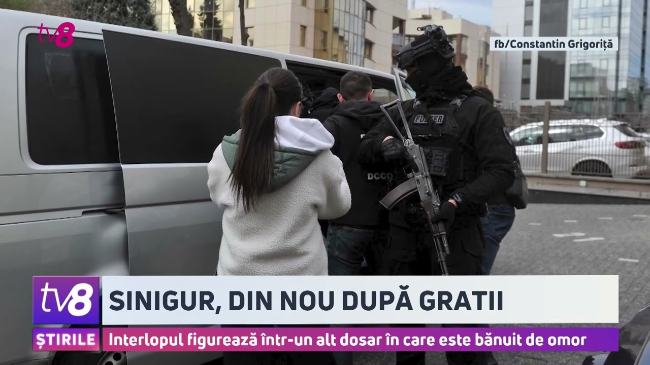 Alexandru Sinigur, alias „Синий”, din nou după gratii