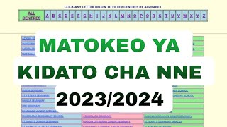 Matokeo Ya KIDATO CHA NNE 2023/2024 - NECTA Form Four Results 2023/2024 ( CSEE )