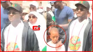 Cheikh Barra Ndiaye Crée La Surprise Et Débarque Á La Randonné Pédestre De Pastef Avec Son Fils