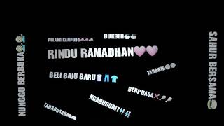 Lagu marhaban ya ramadhan versi status