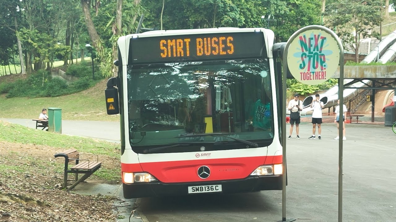 [SMRT] Mercedes Benz Citaro Demonstrator SMB136C Walkthrough @ Next Stop :Together Art Event