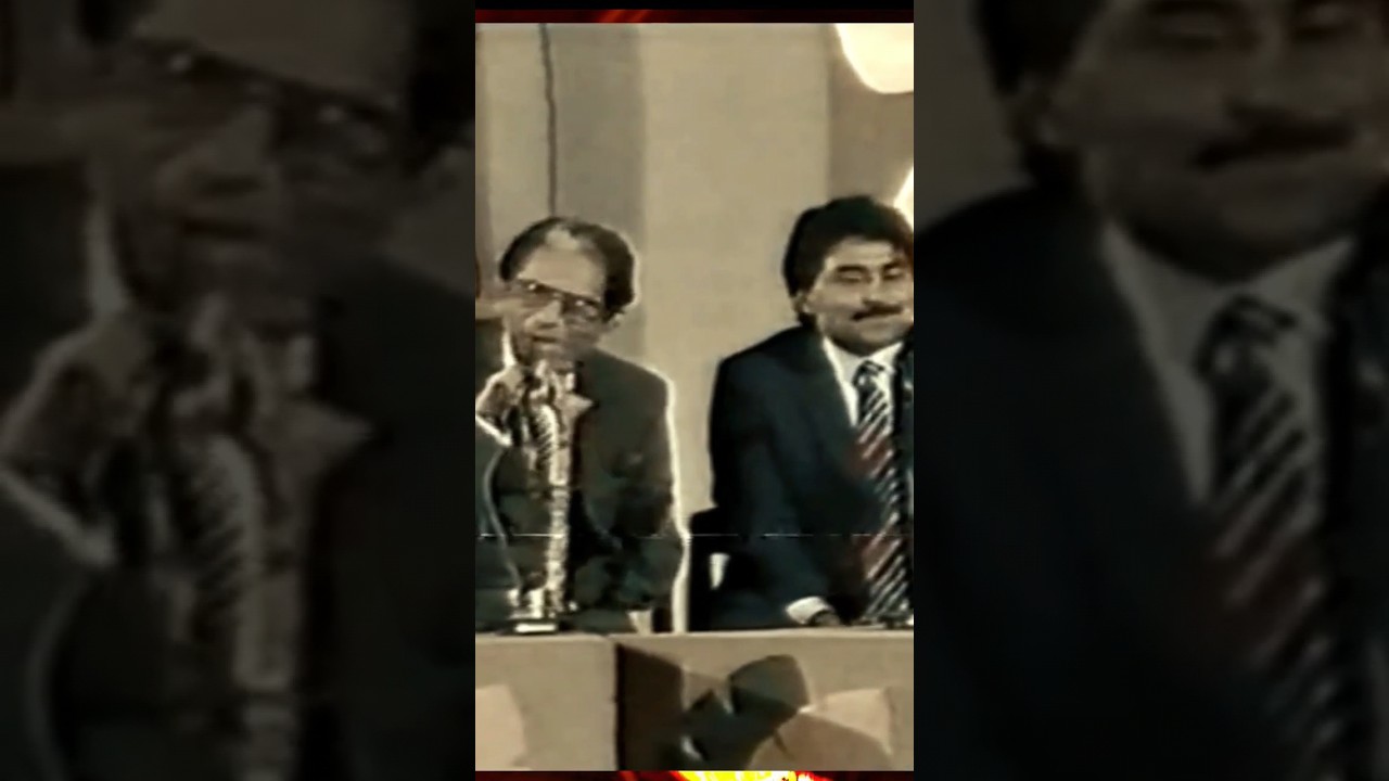 Lehri and Jawed Miandad with Moin Akhter