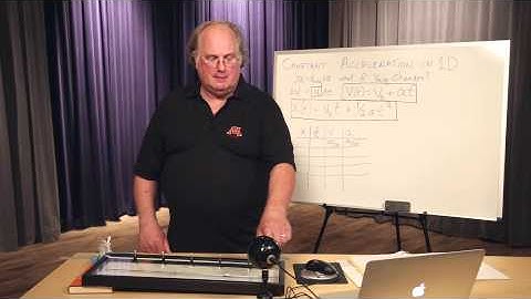 Lab: Constant Acceleration