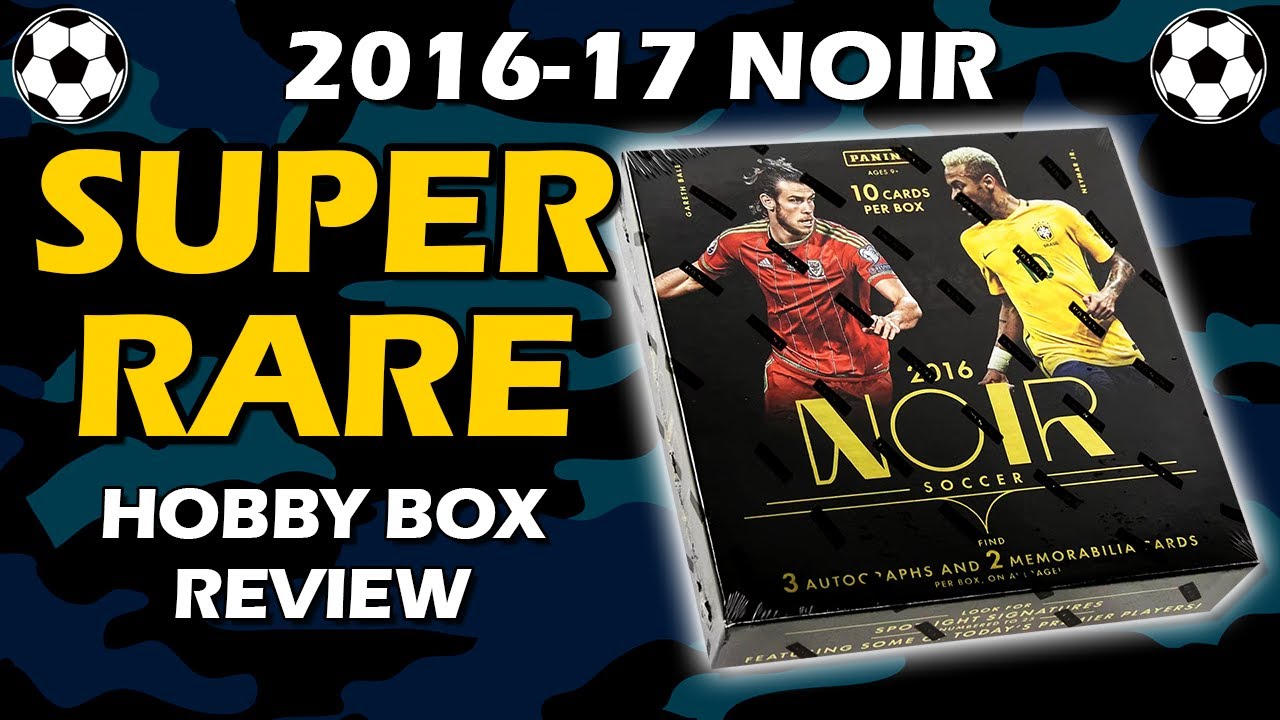 Panini Noir Soccer 2016-17 Box | Hobby America 0 2016⁄17 DA Card 