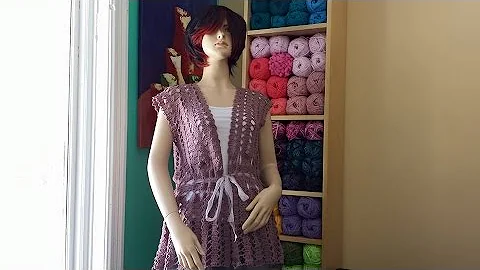 Crochet summer cardigan part 2 - with Ruby Stedman