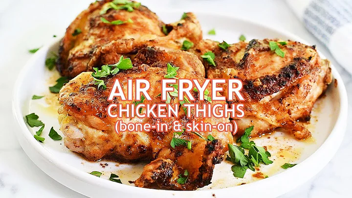 Air Fryer Chicken Thighs (Bone-In) – Juicy, Crispy, & Delicious!