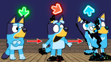 FNF Character Test | Gameplay vs Playground | FNF Bluey X DT V1 | FNF Mods