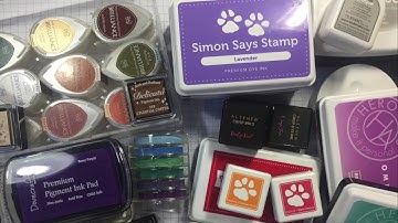 Card Making 101 - Types of Ink