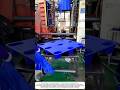 Techniques for producing pallets in factories using molding machines #shorts